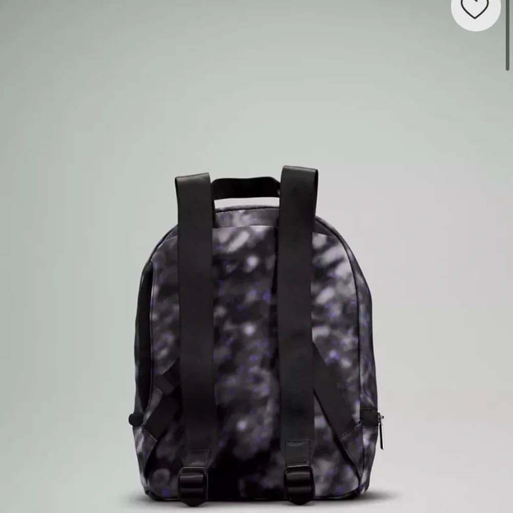 Lululemon City Adventurer Soft Focus Splatter Grey Mini Backpack 10L